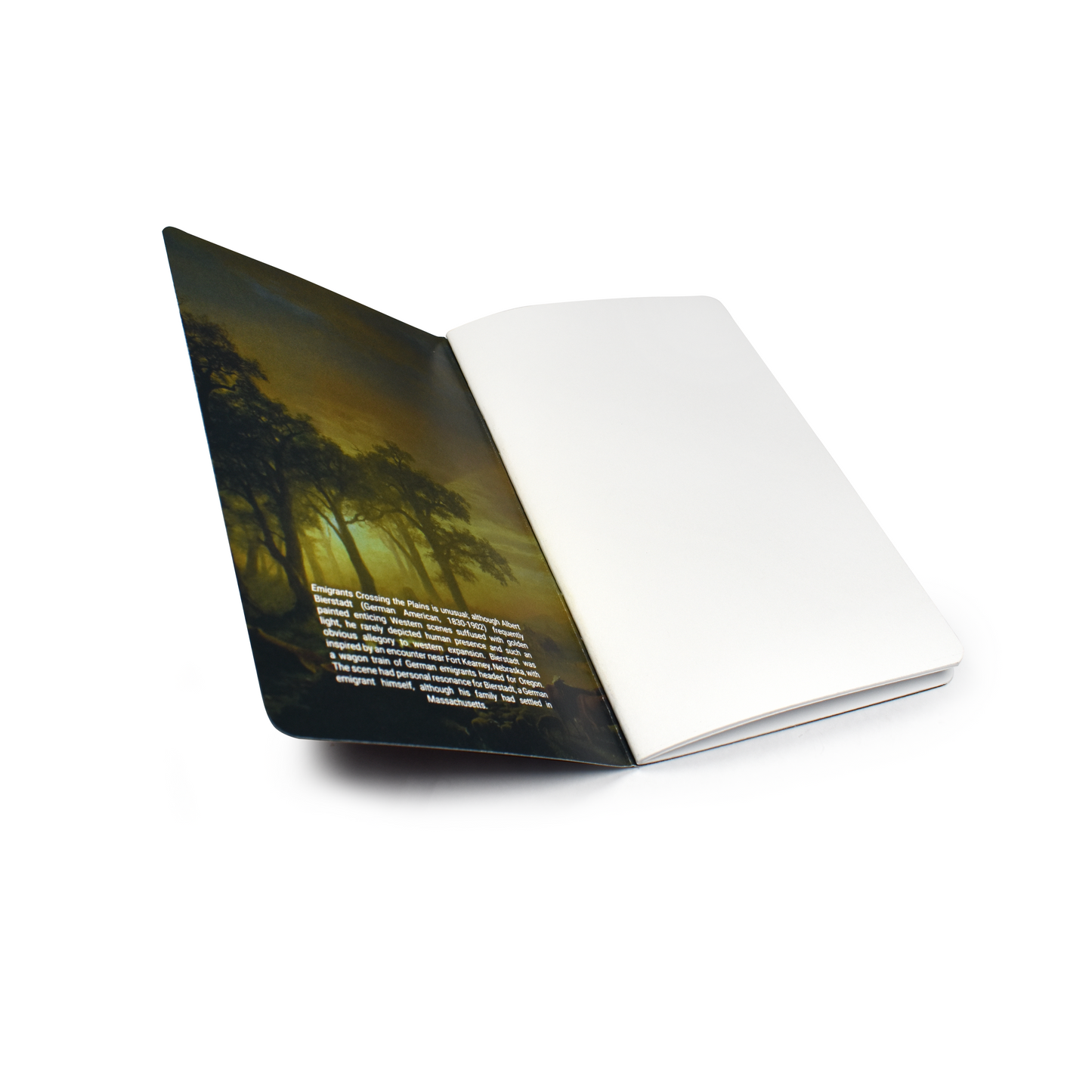 Bierstadt Emigrants Crossing the Plains Pocket Notebook