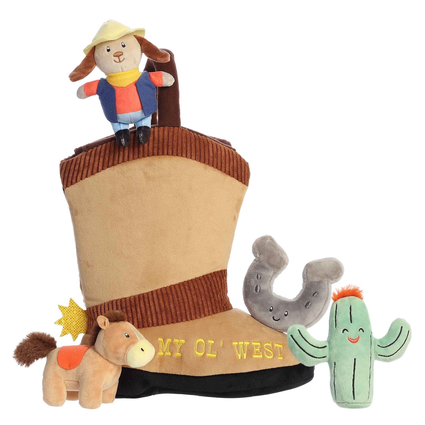 My Old West 9.5" Carry Case with Plushies