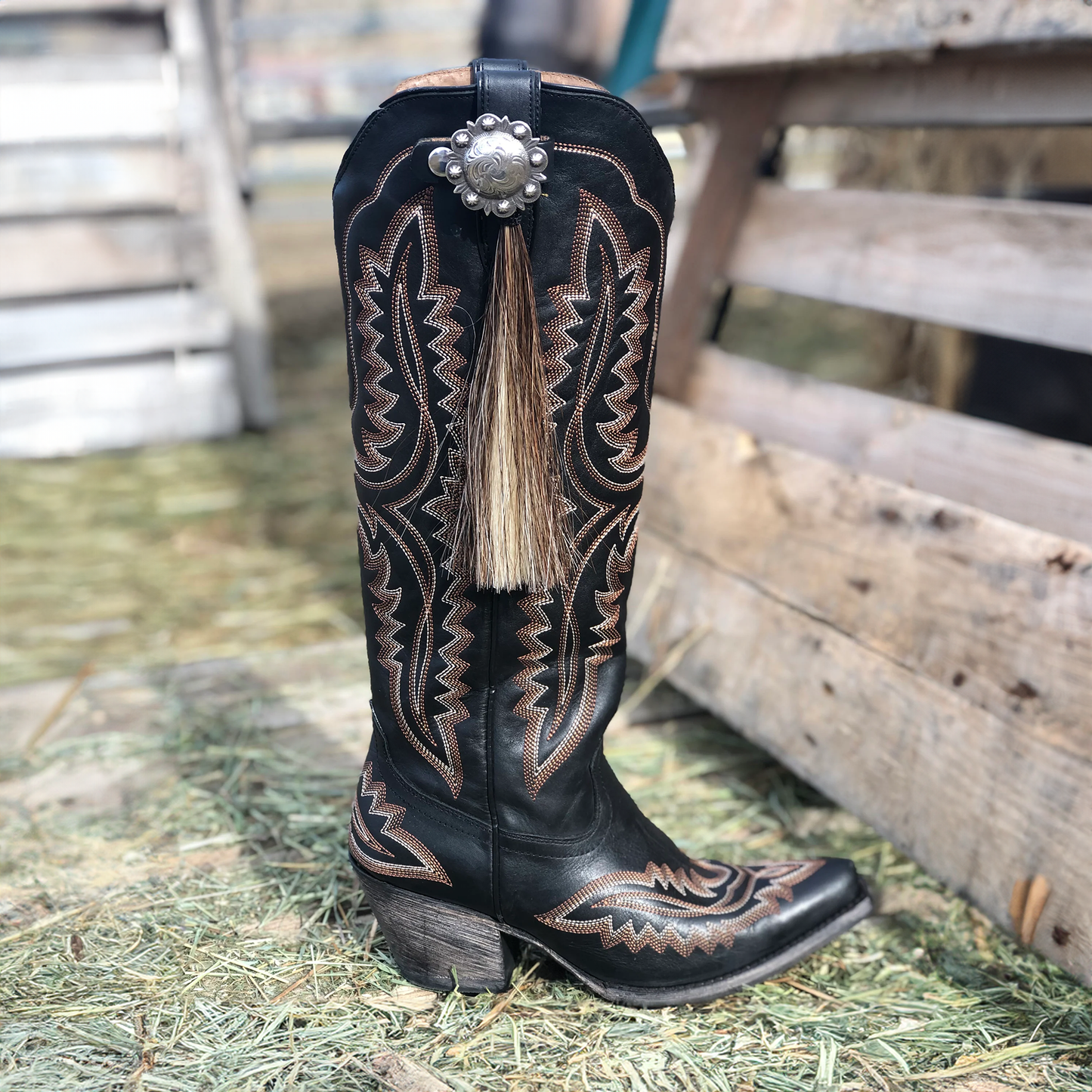 Traditional Horsehair Boot Tassel