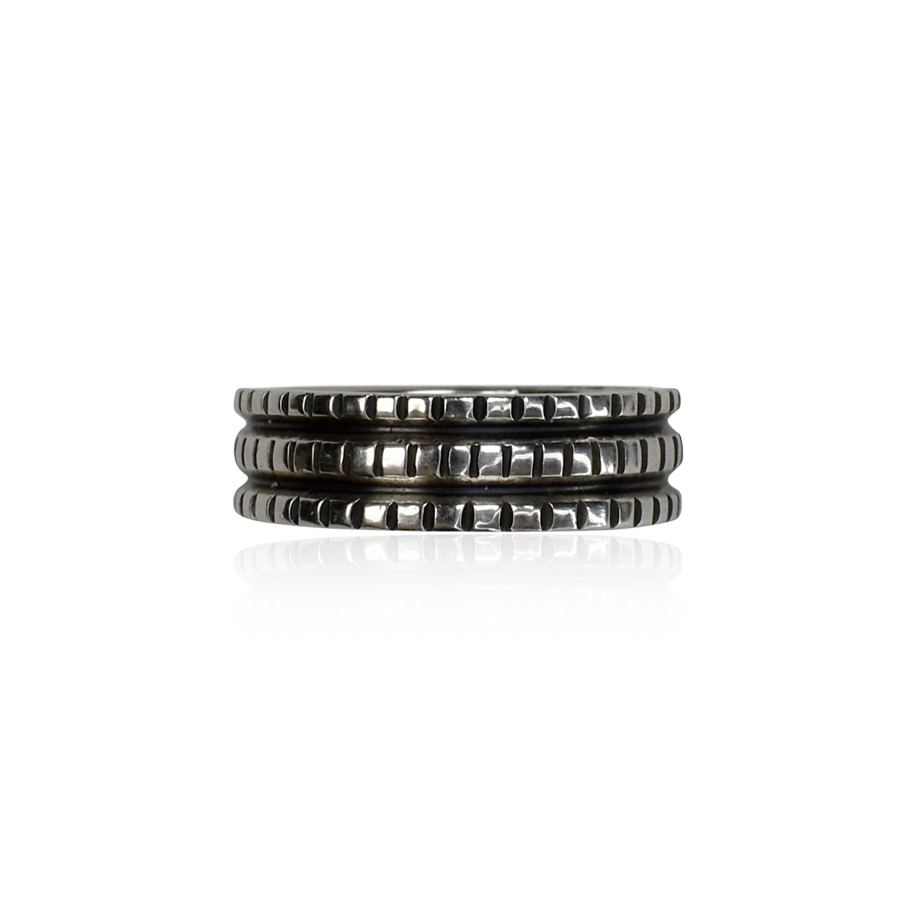 Mesa Echo Sterling Silver Ring by Jim Harrison