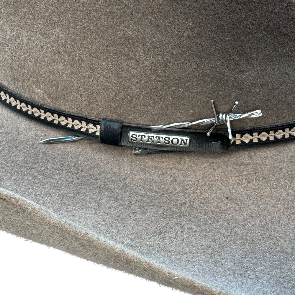Hallett Peak Sterling Silver Barbed Wire Toothpick Hat Pin