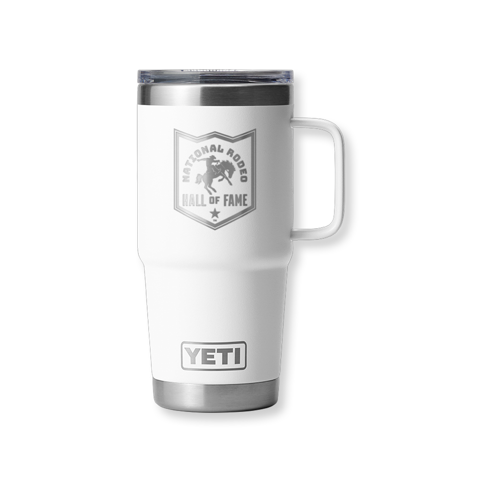 National Rodeo Hall of Fame YETI 20oz. Travel Mug with Stronghold Lid - COMING SOON