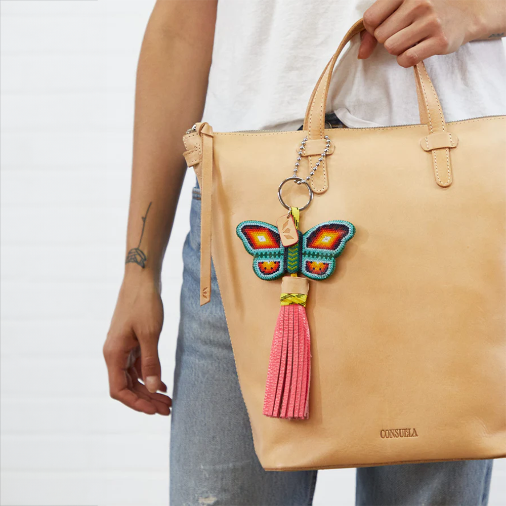 Clay Butterfly Handbag Charm