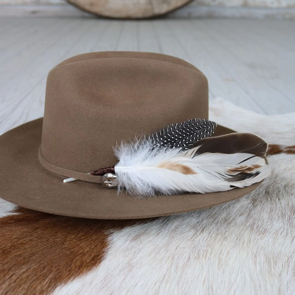 Cheyenne Feather Hat Accent