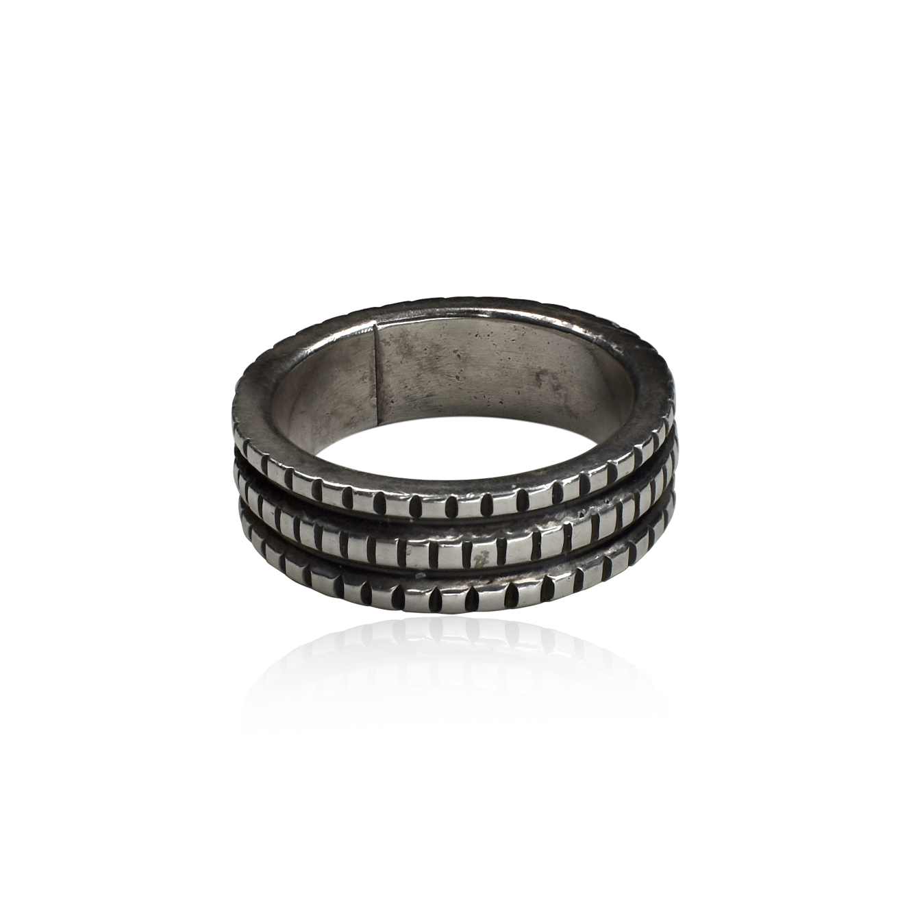 Mesa Echo Sterling Silver Ring by Jim Harrison