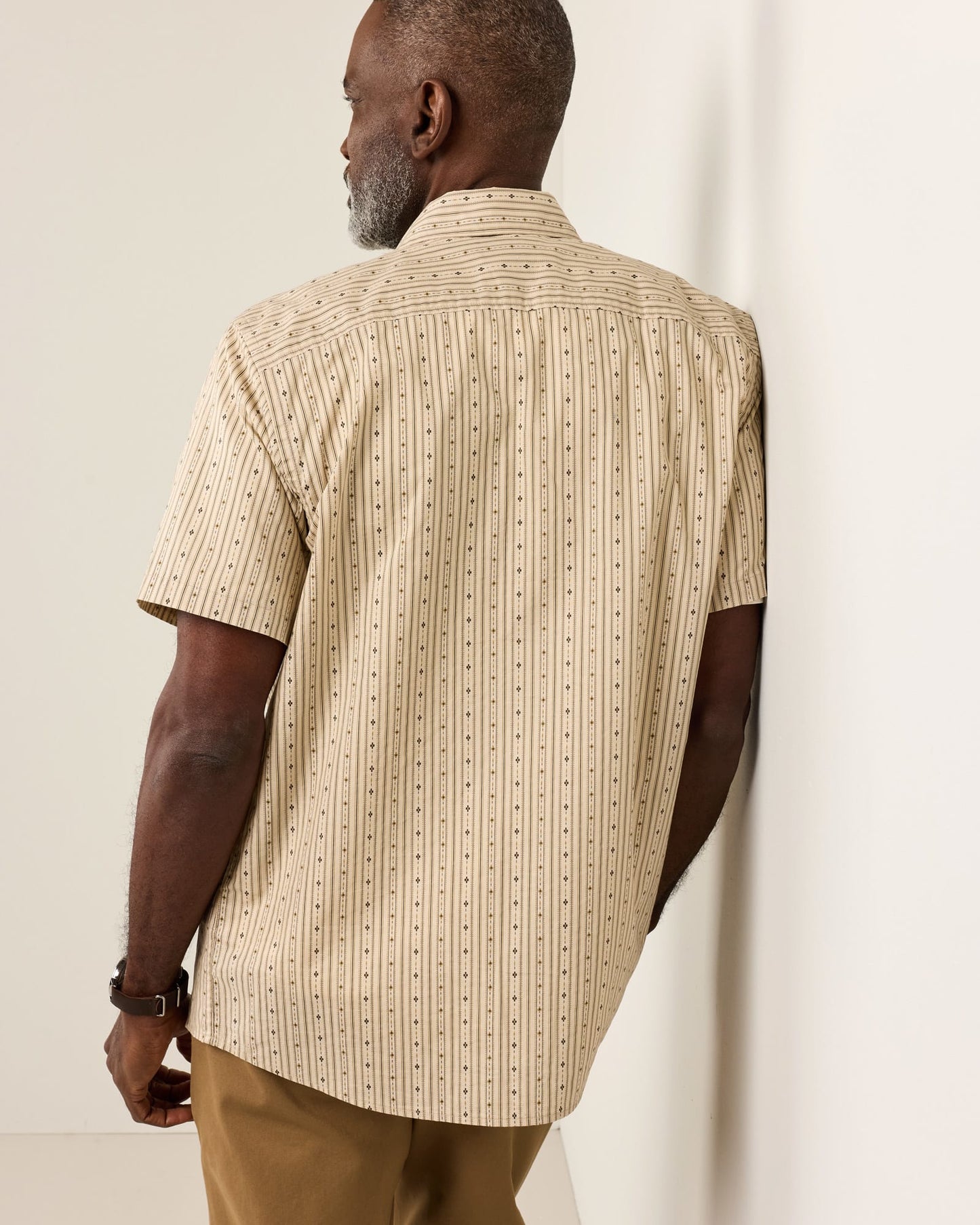 Pendleton Men's Short-Sleeve Shoreline Cotton Shirt