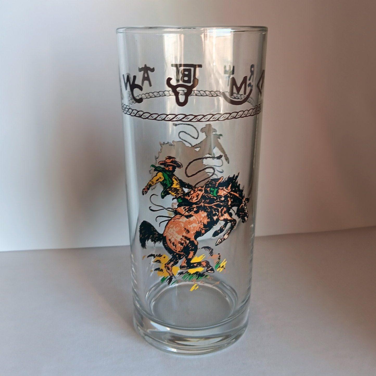 Bronco Tumbler Glass