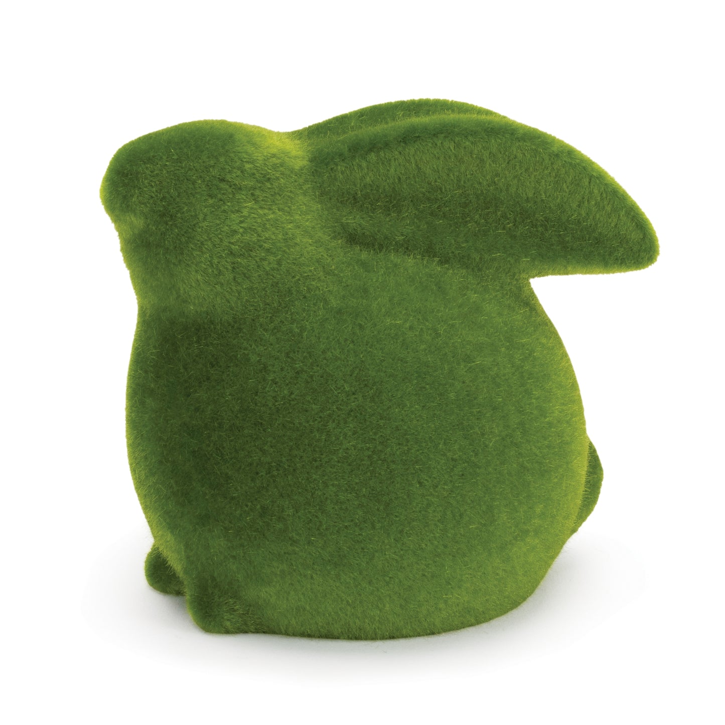Faux Moss Terra Cotta Rabbit Figurines