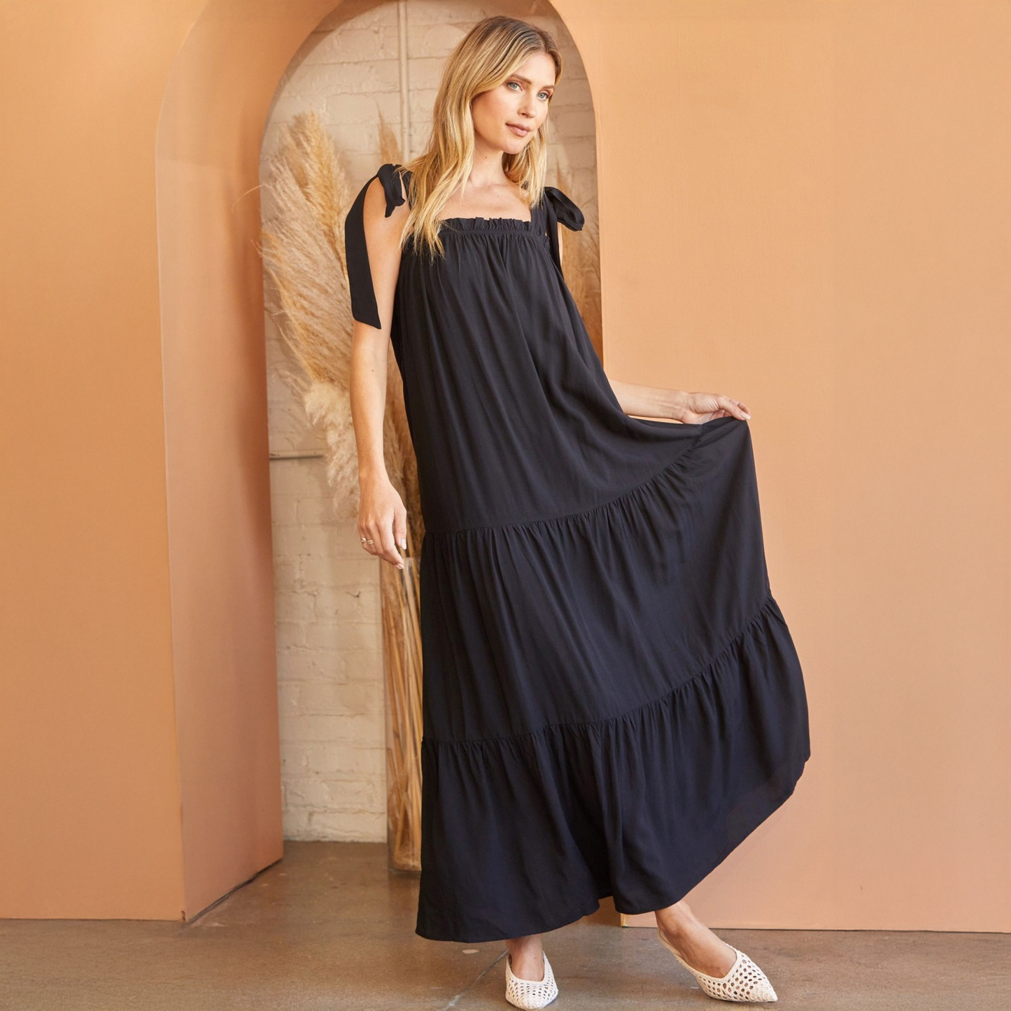Mesa Mornings Oversized Maxi Dress