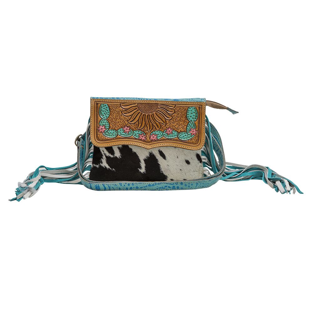 Levitate Hand-Tooled Bag