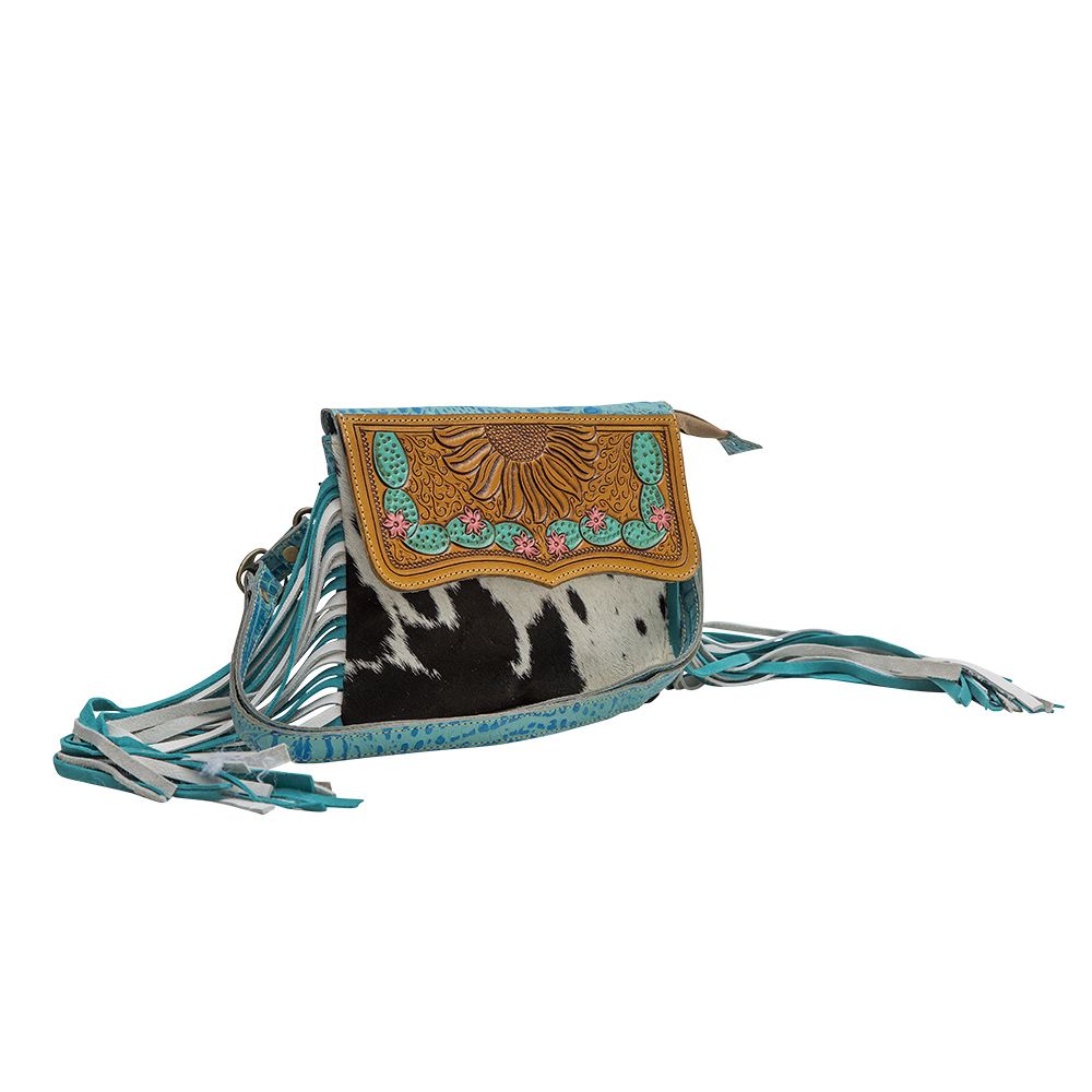 Levitate Hand-Tooled Bag