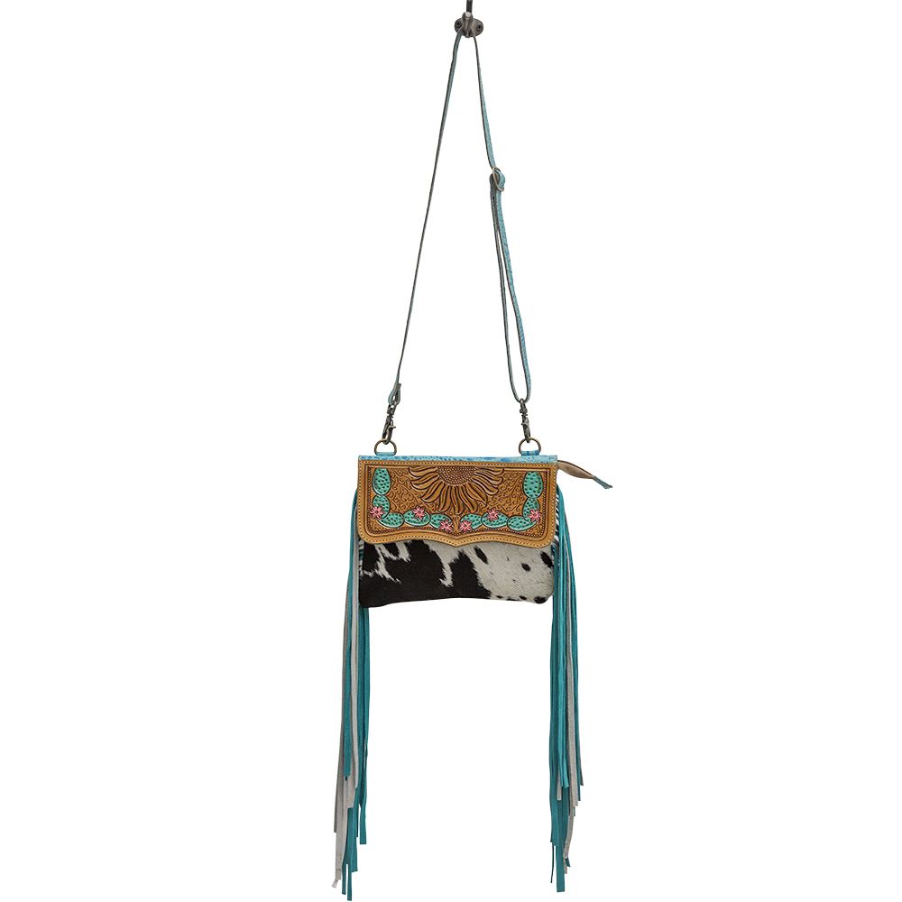 Levitate Hand-Tooled Bag