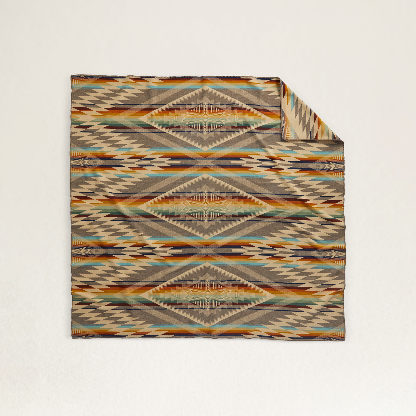 Pendleton Summerland Blanket - Taupe Multi