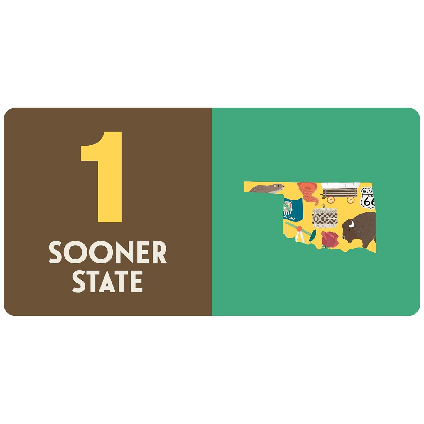 Count On Oklahoma: Baby's First Book About the Sooner State Illustrated by Nicole LaRue