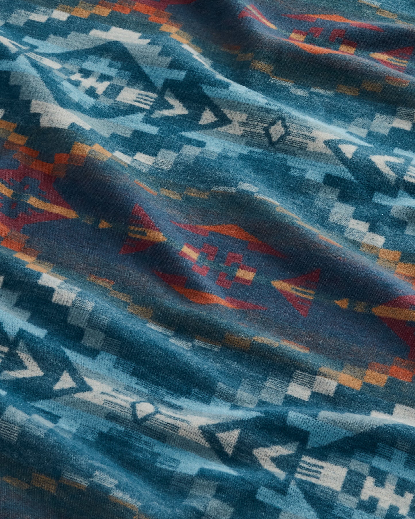 Pendleton Carico Lake Cotton Blanket - Marine