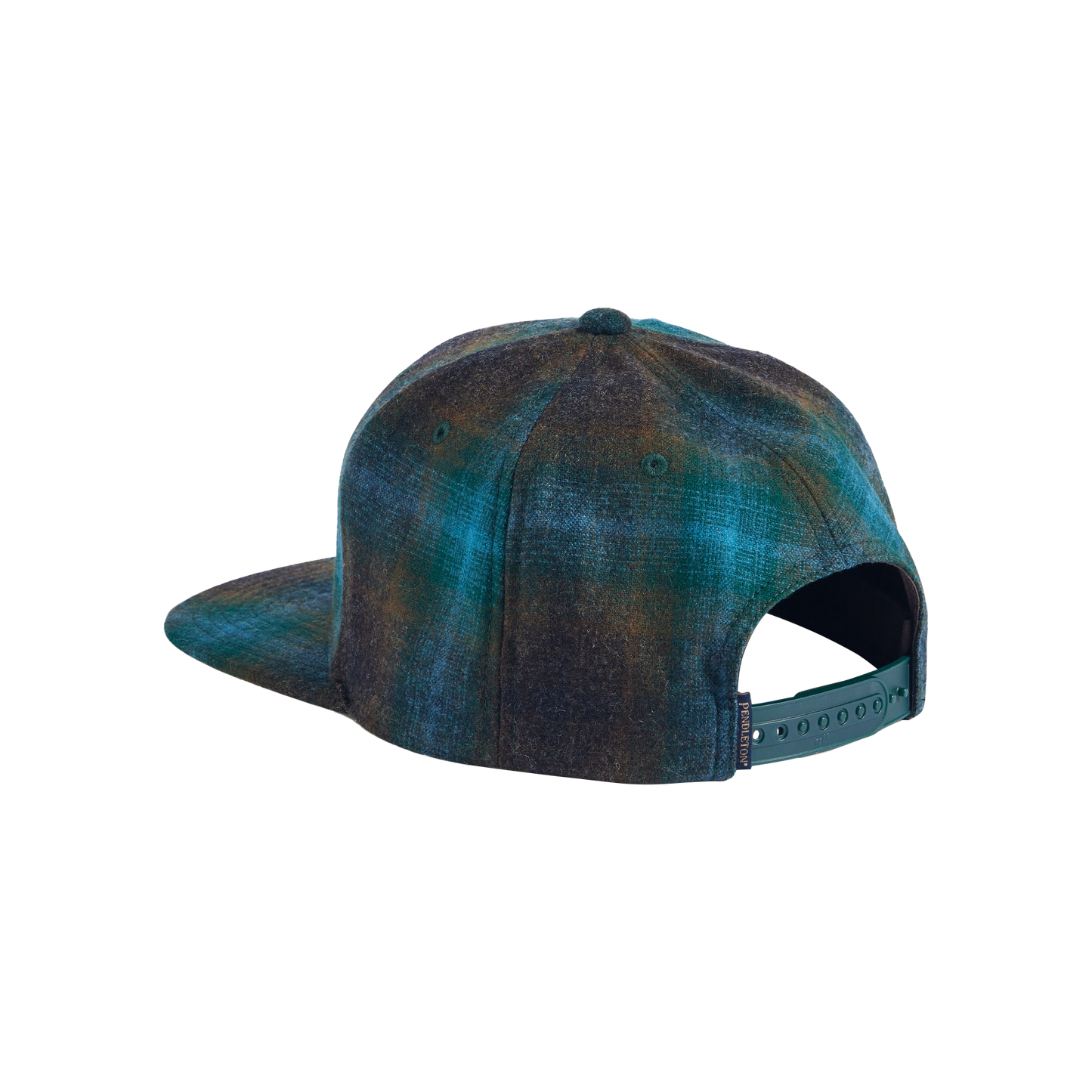 Pendleton Plaid Flat Brim Hat