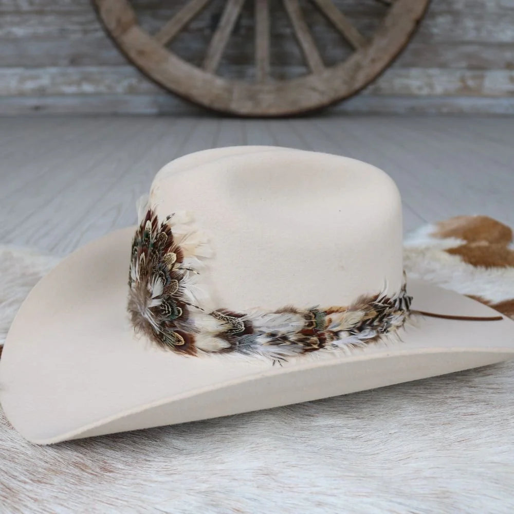 Avalon Western Feather Hat Band
