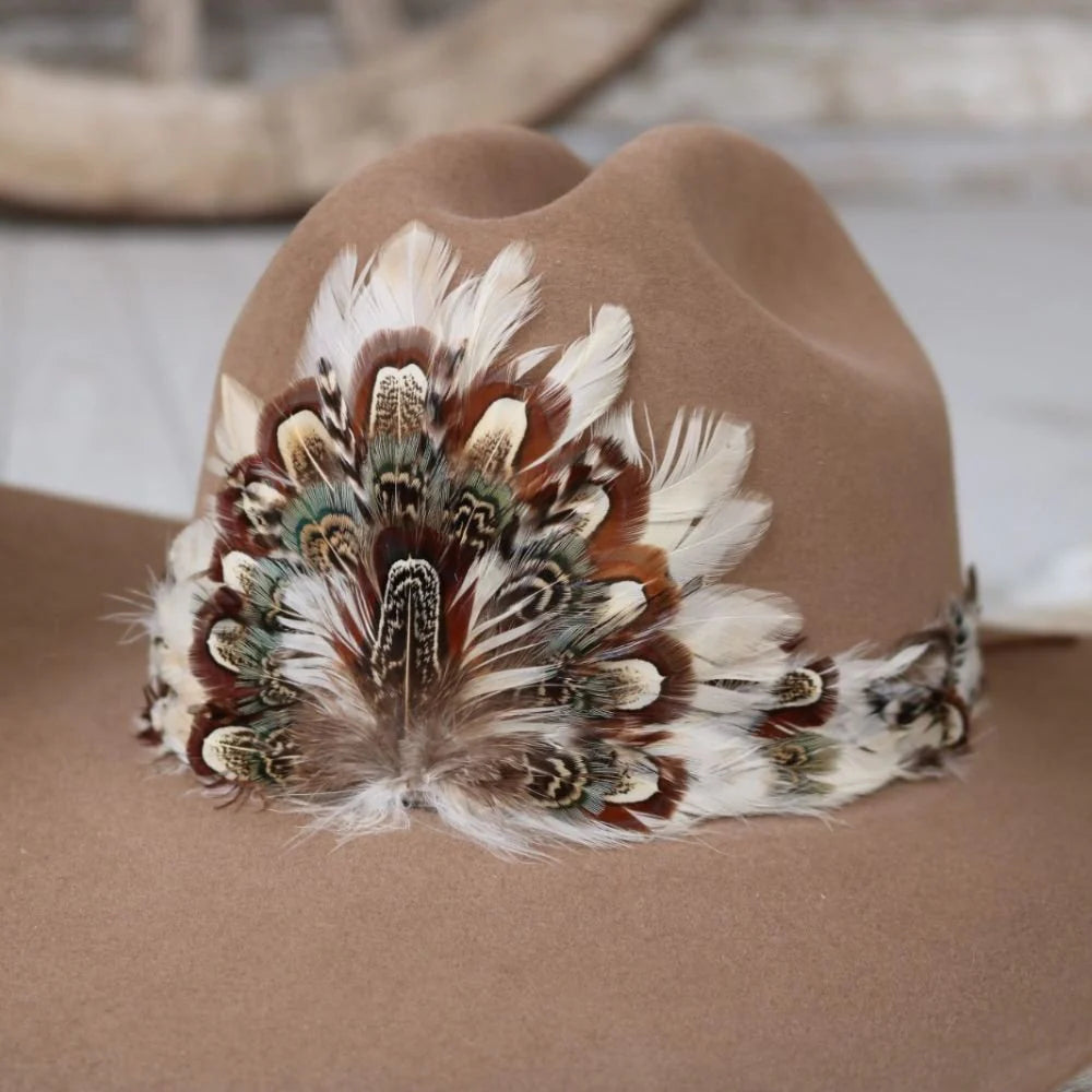 Avalon Western Feather Hat Band