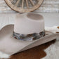 Western Feather Hat Band- Spotted Eagle II