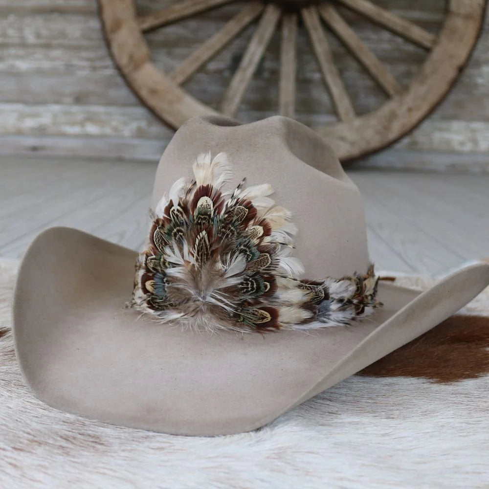 Avalon Western Feather Hat Band