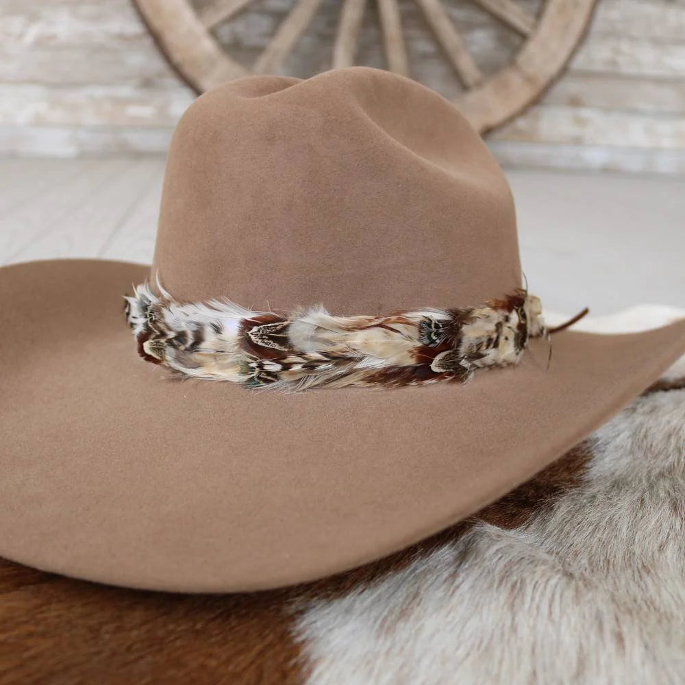 Willow Western Feather Hat Band