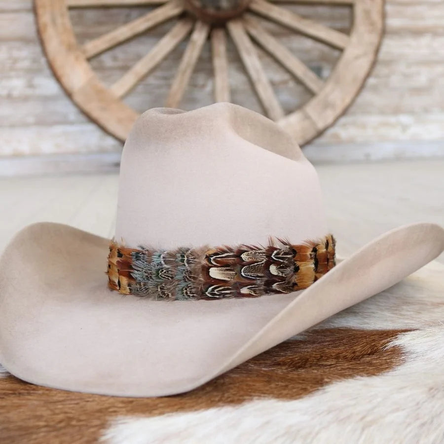 The Shikoba II Western Feather Hat Band