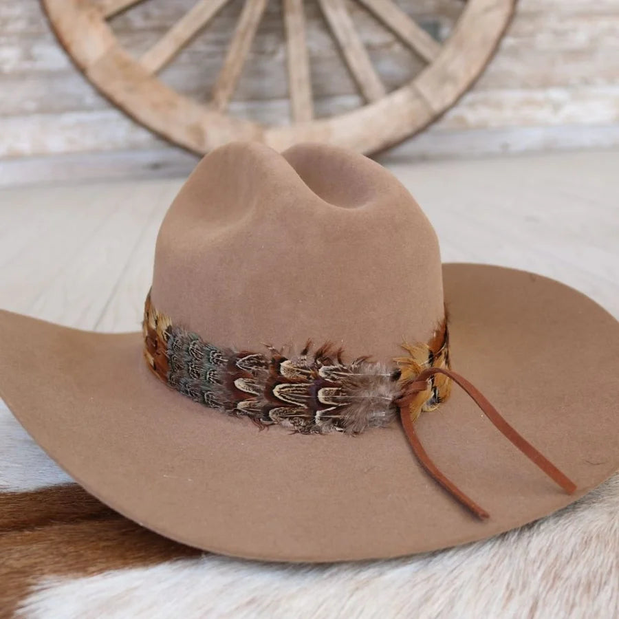 The Shikoba II Western Feather Hat Band