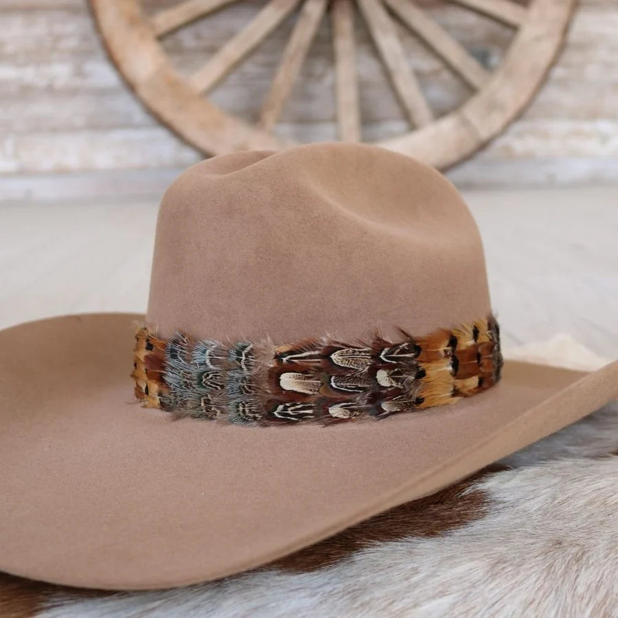 The Shikoba II Western Feather Hat Band