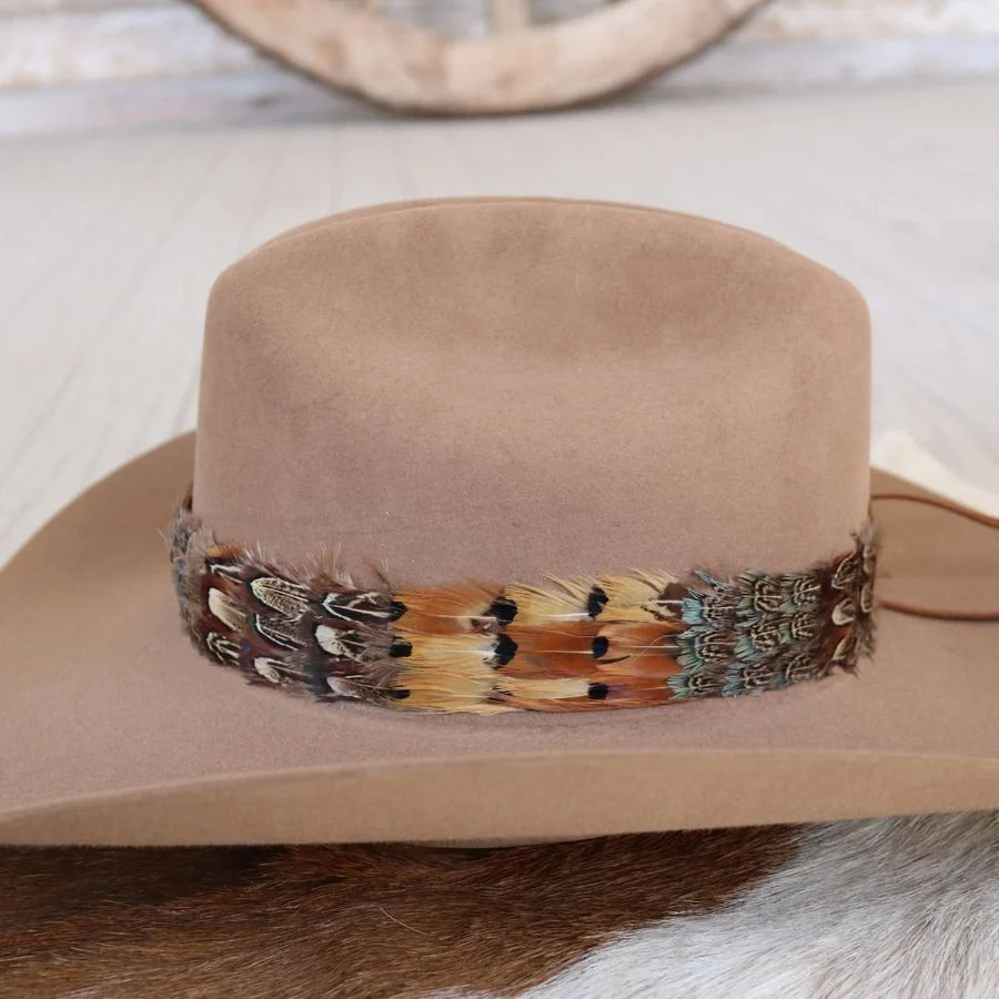 The Shikoba II Western Feather Hat Band