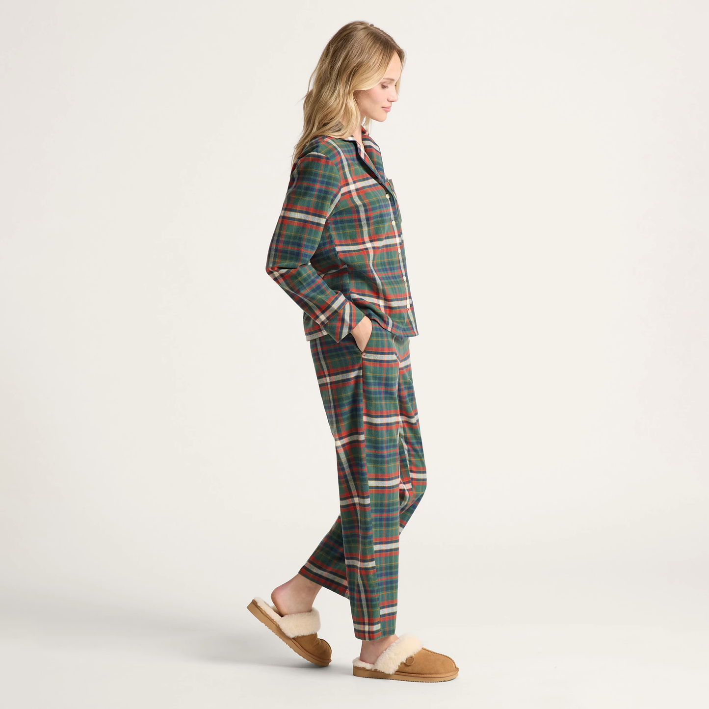 Pendleton Women's Plaid Flannel Pajama Set