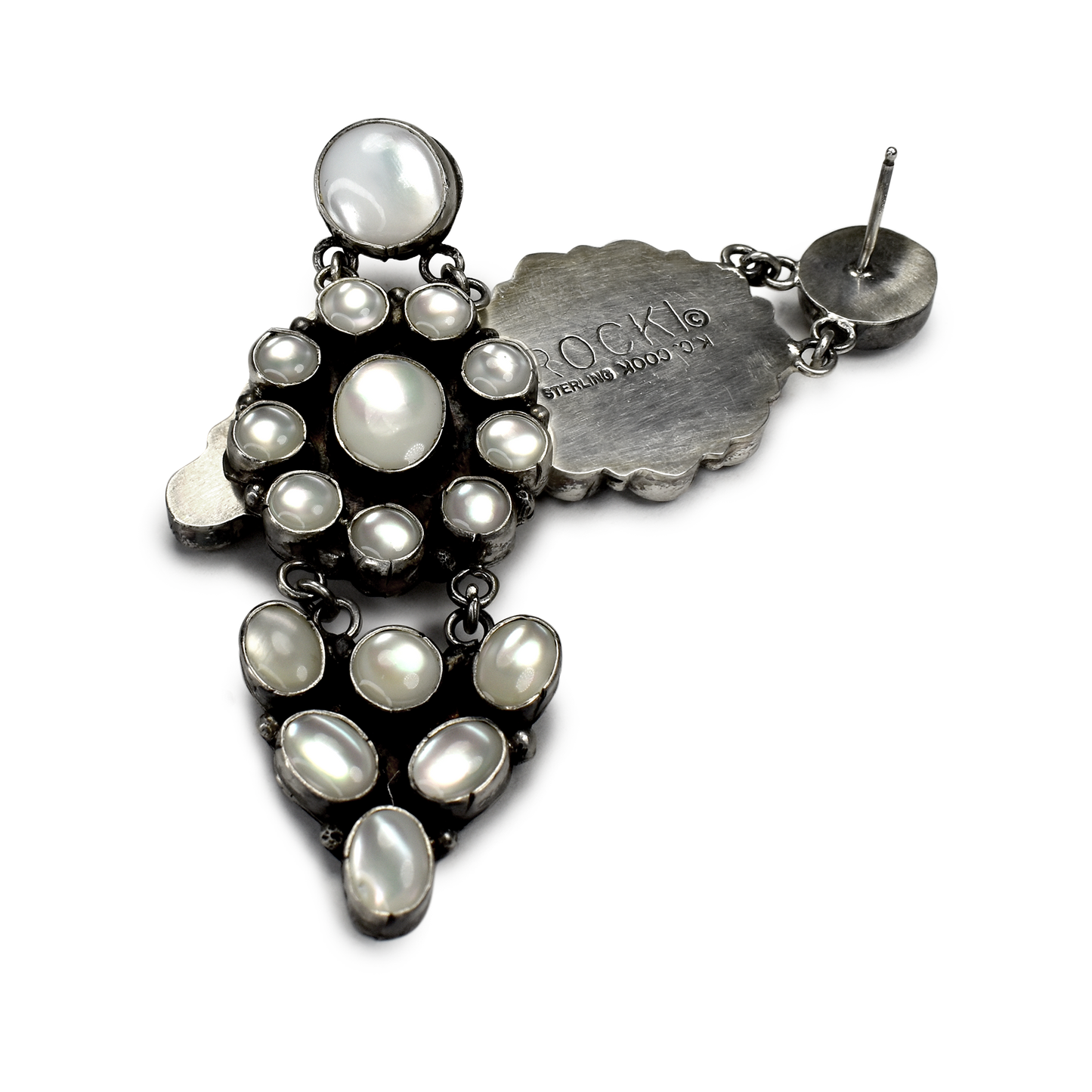 Mother of Pearl Shyanne Earrings by Rocki Gorman