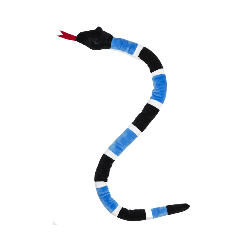 34" Dark Slither Snake Plush