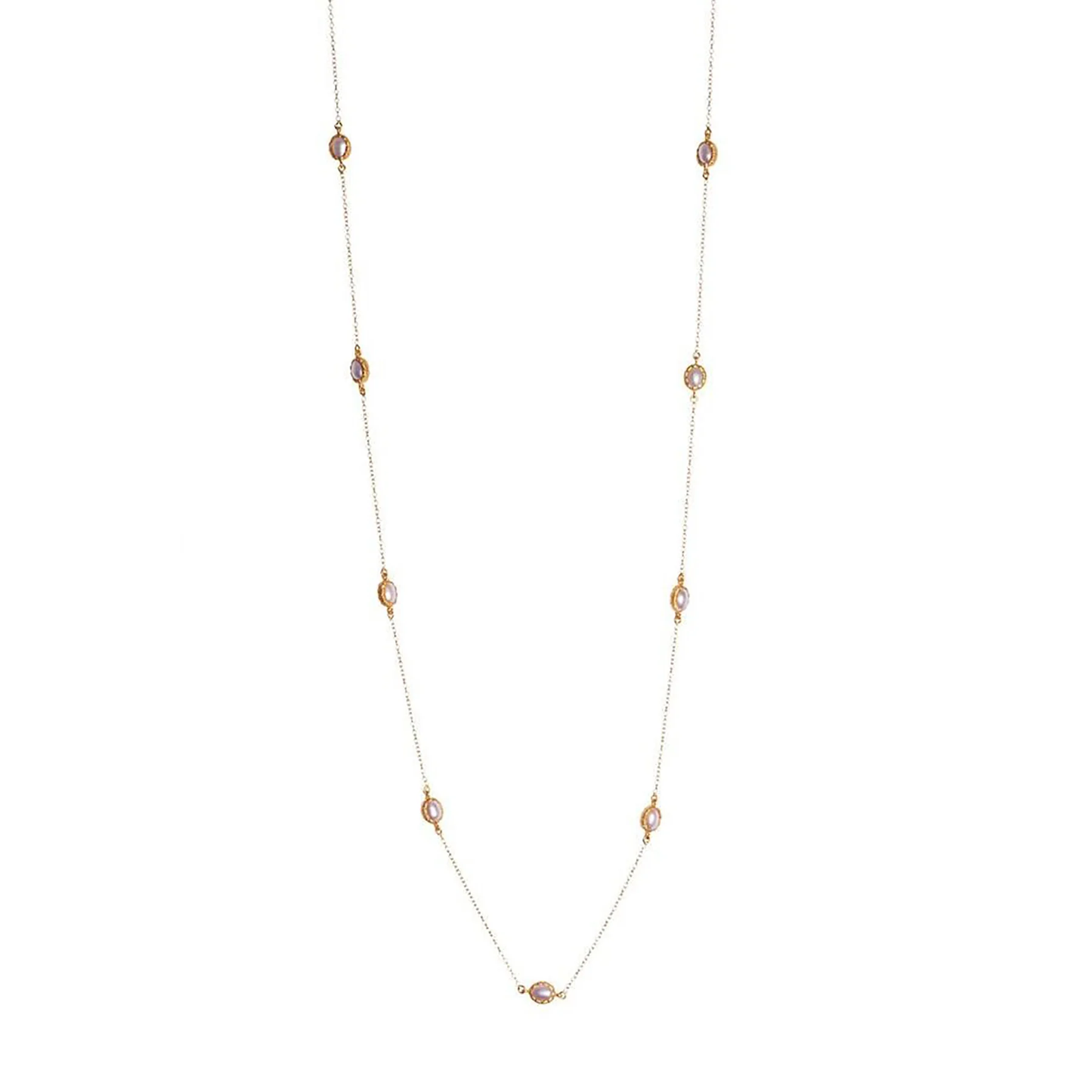 Christina Greene Elizabeth Necklace - Pearl