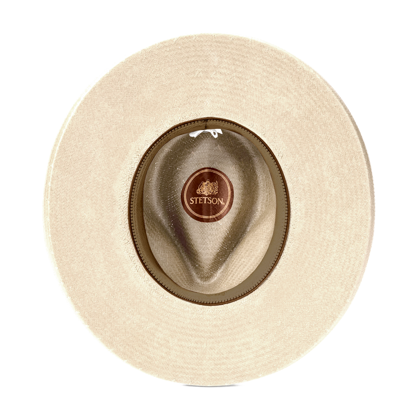 Stetson Outlier Straw Hat with Denim Band - Natural