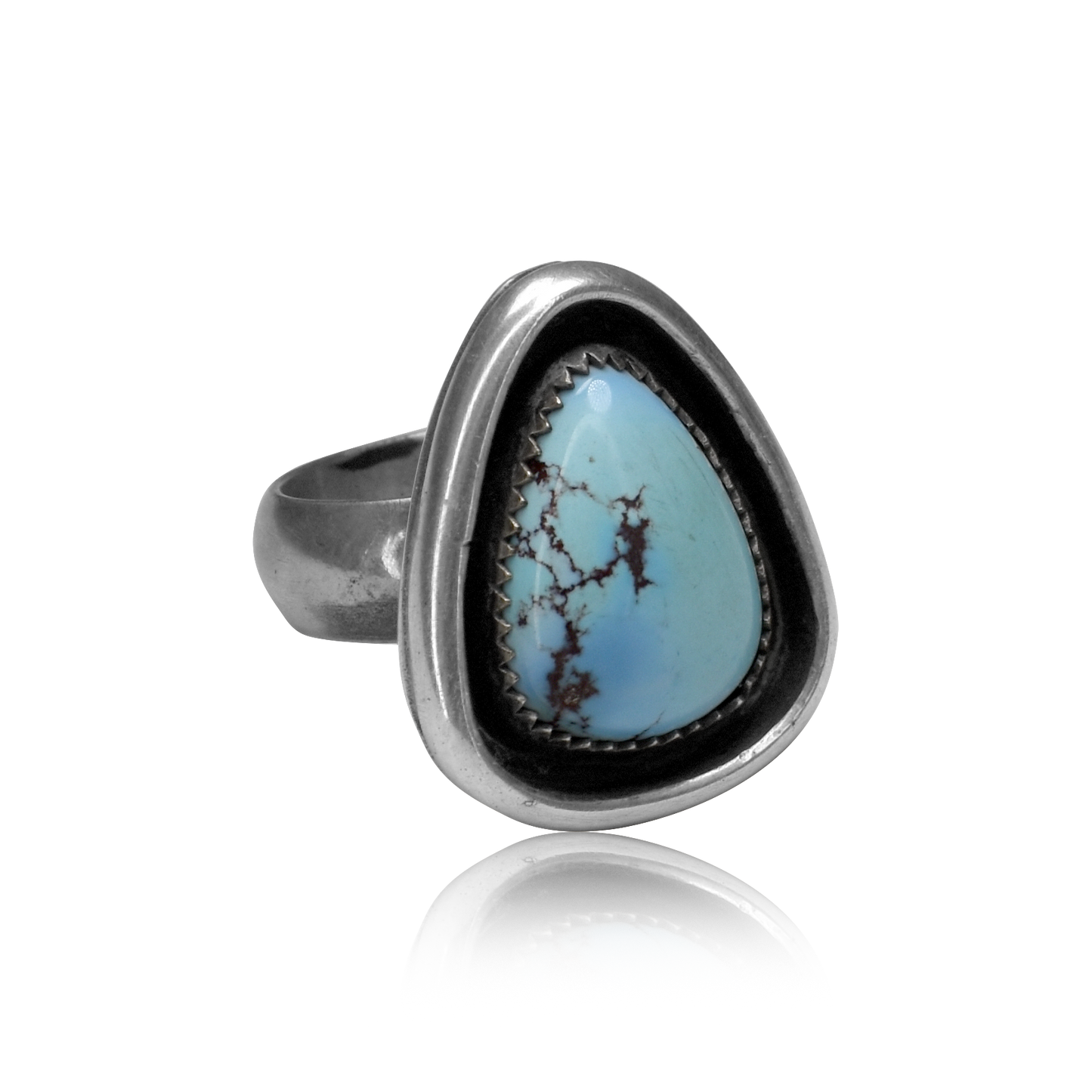 Golden Hills Teardrop Ring by Justin Biltonen