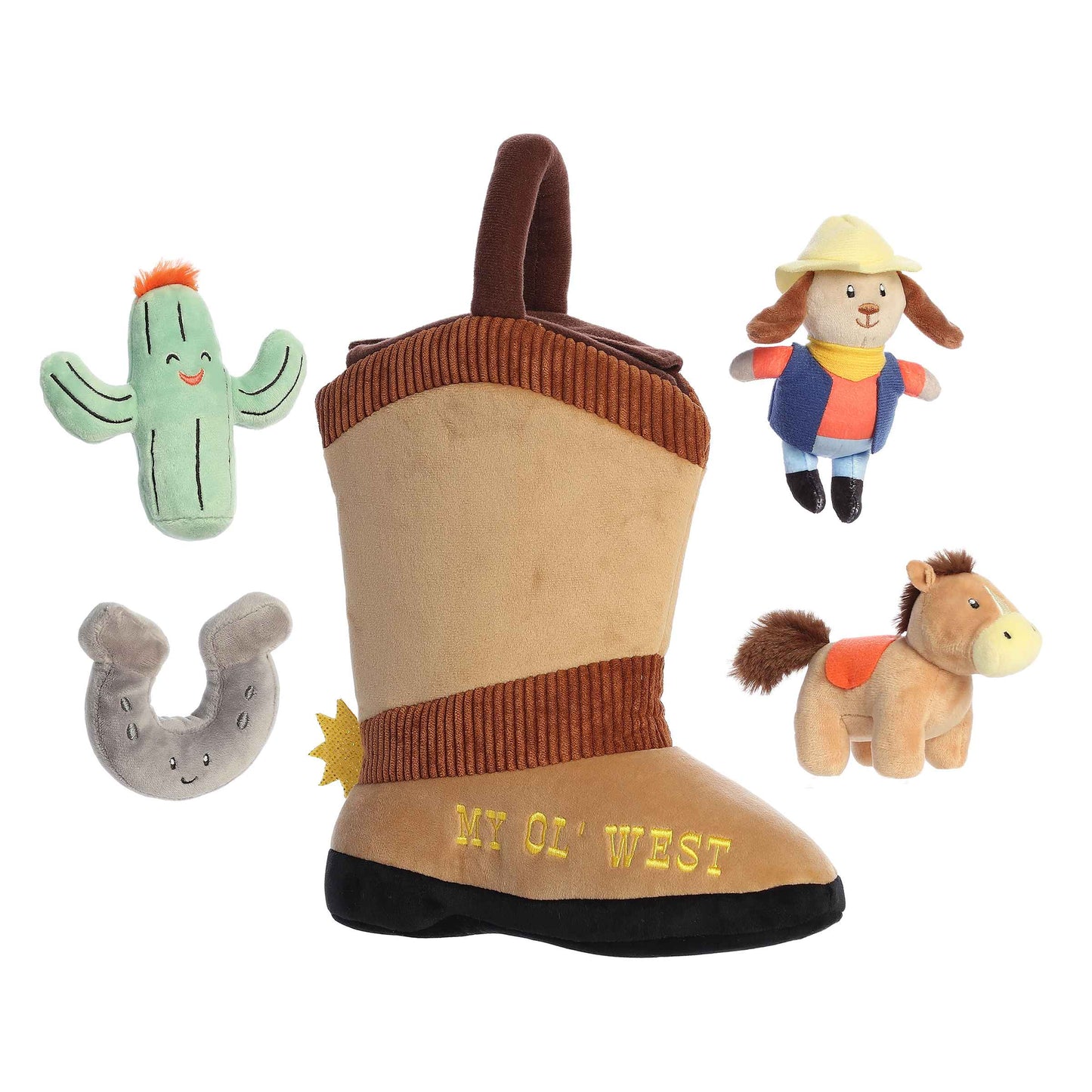 My Old West 9.5" Carry Case with Plushies