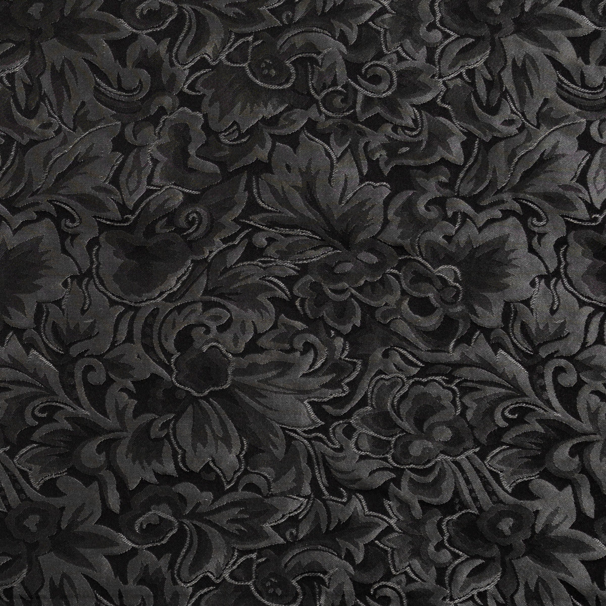 Baroque Ash Silk Wild Rag