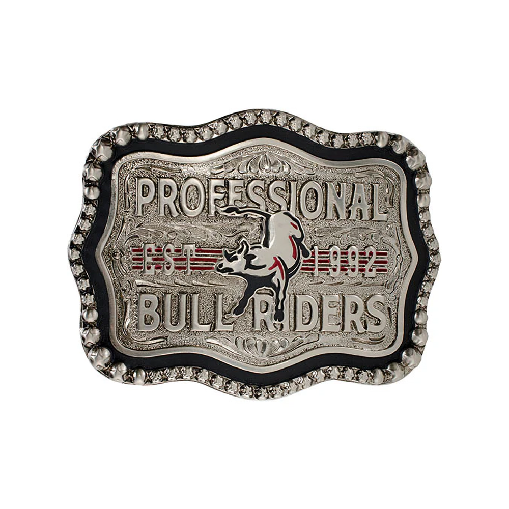 Professional bull riding belt buckles clearance