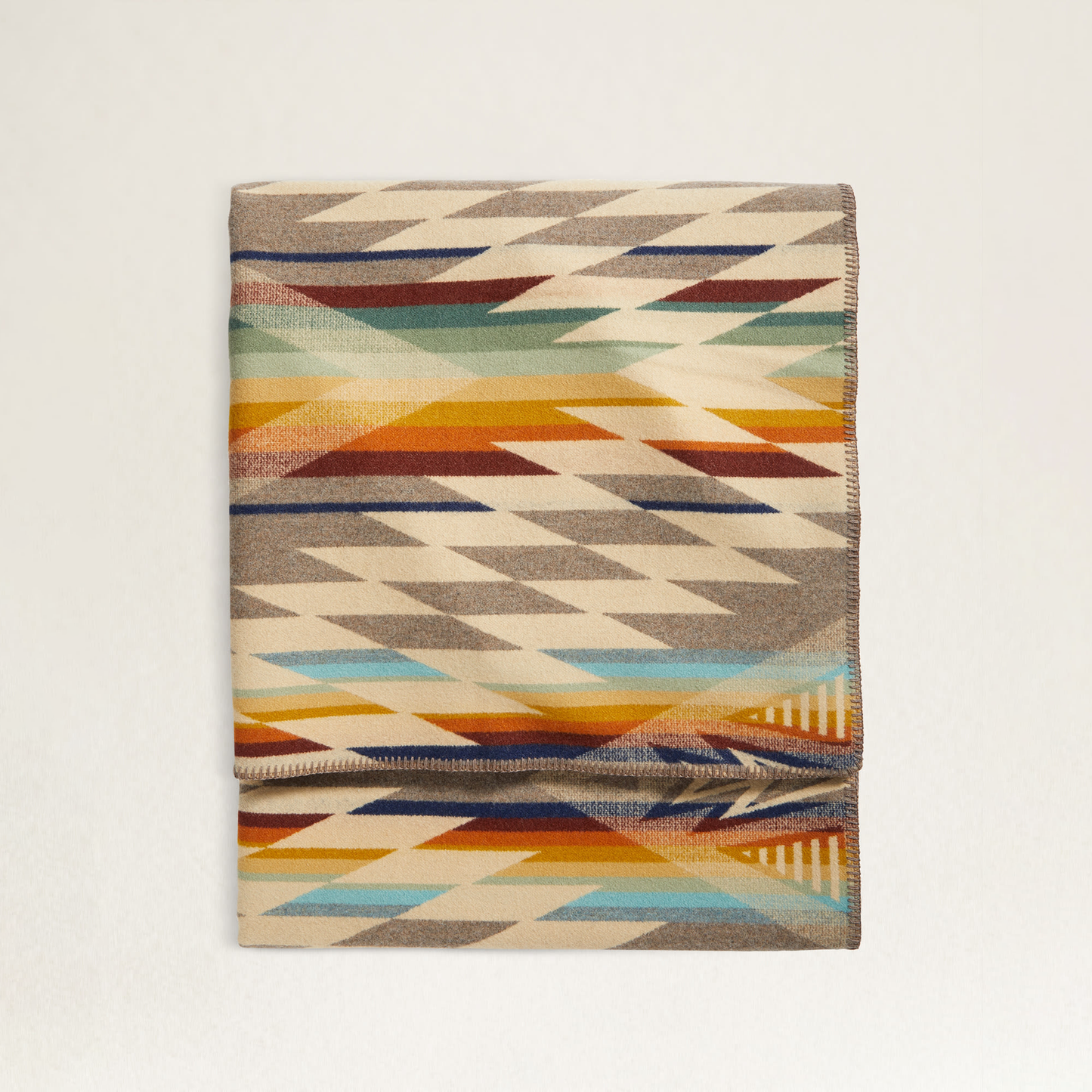 Pendleton Summerland Blanket - Taupe Multi