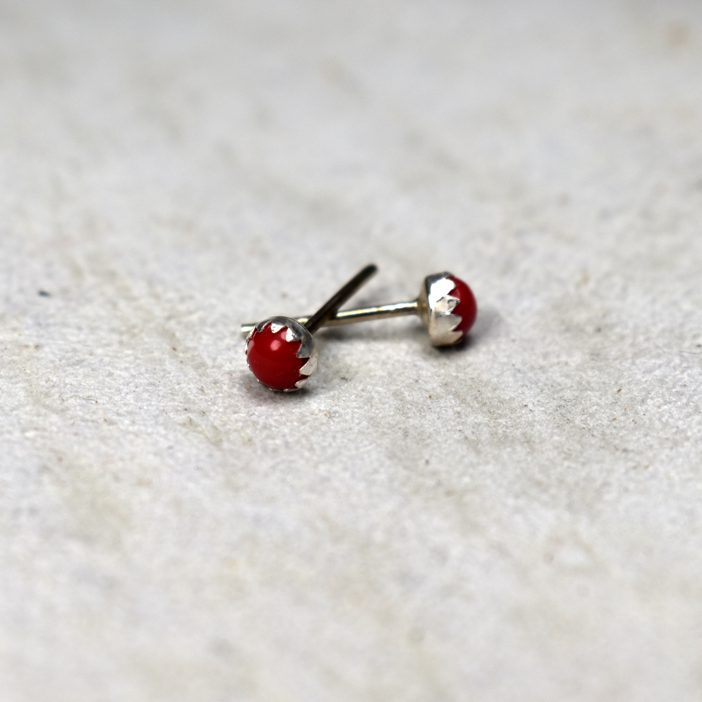 Pinpoint Stud Earrings by Linda Yazzie