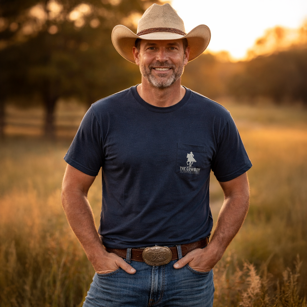 The Cowboy: An Immersive Journey Short-Sleeve Pocket Tee