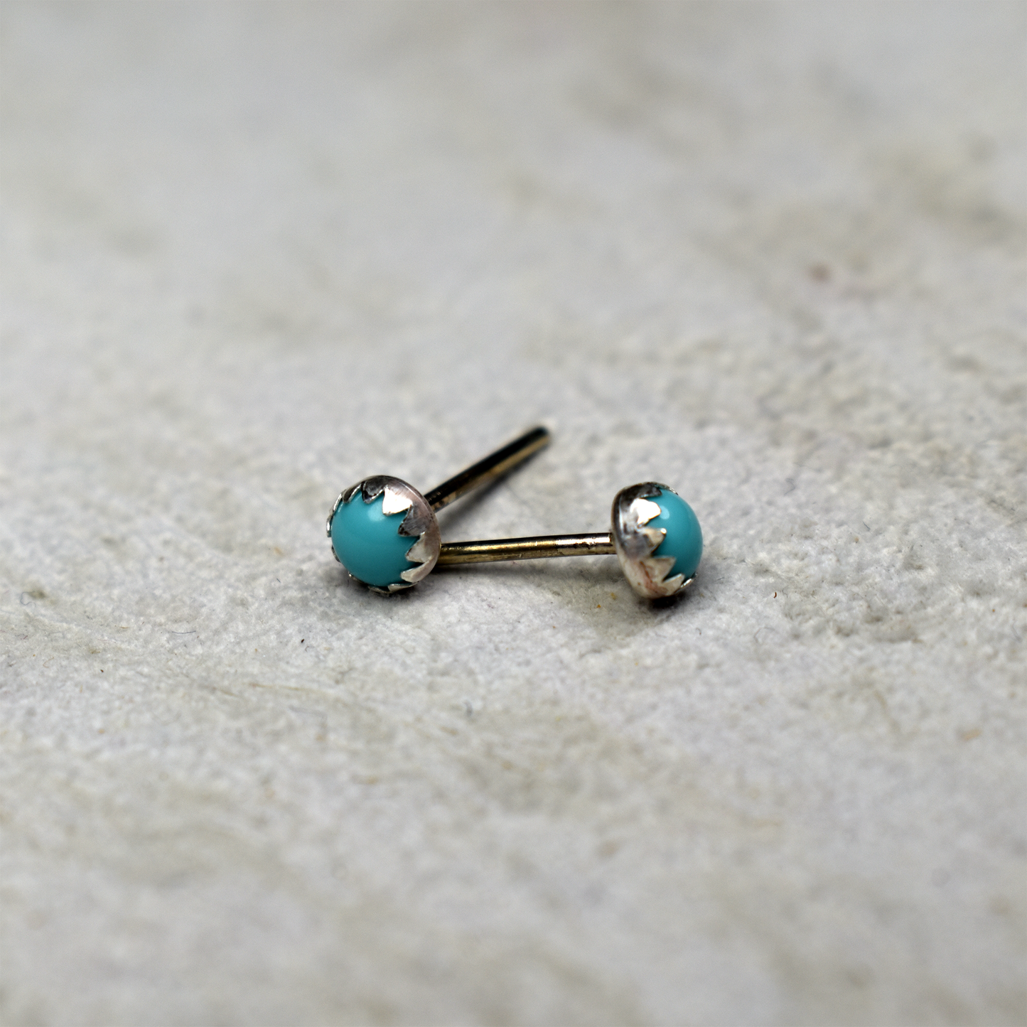 Pinpoint Stud Earrings by Linda Yazzie