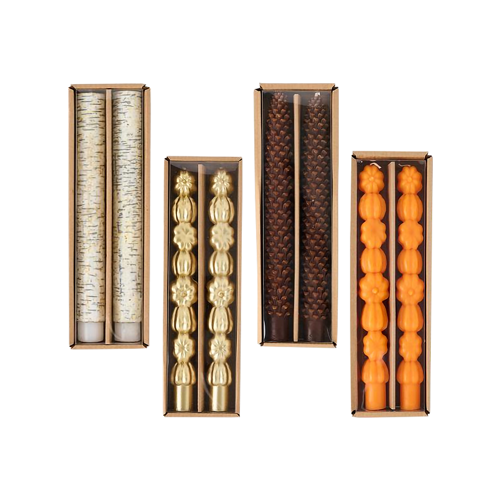 Autumn Taper Candle Set