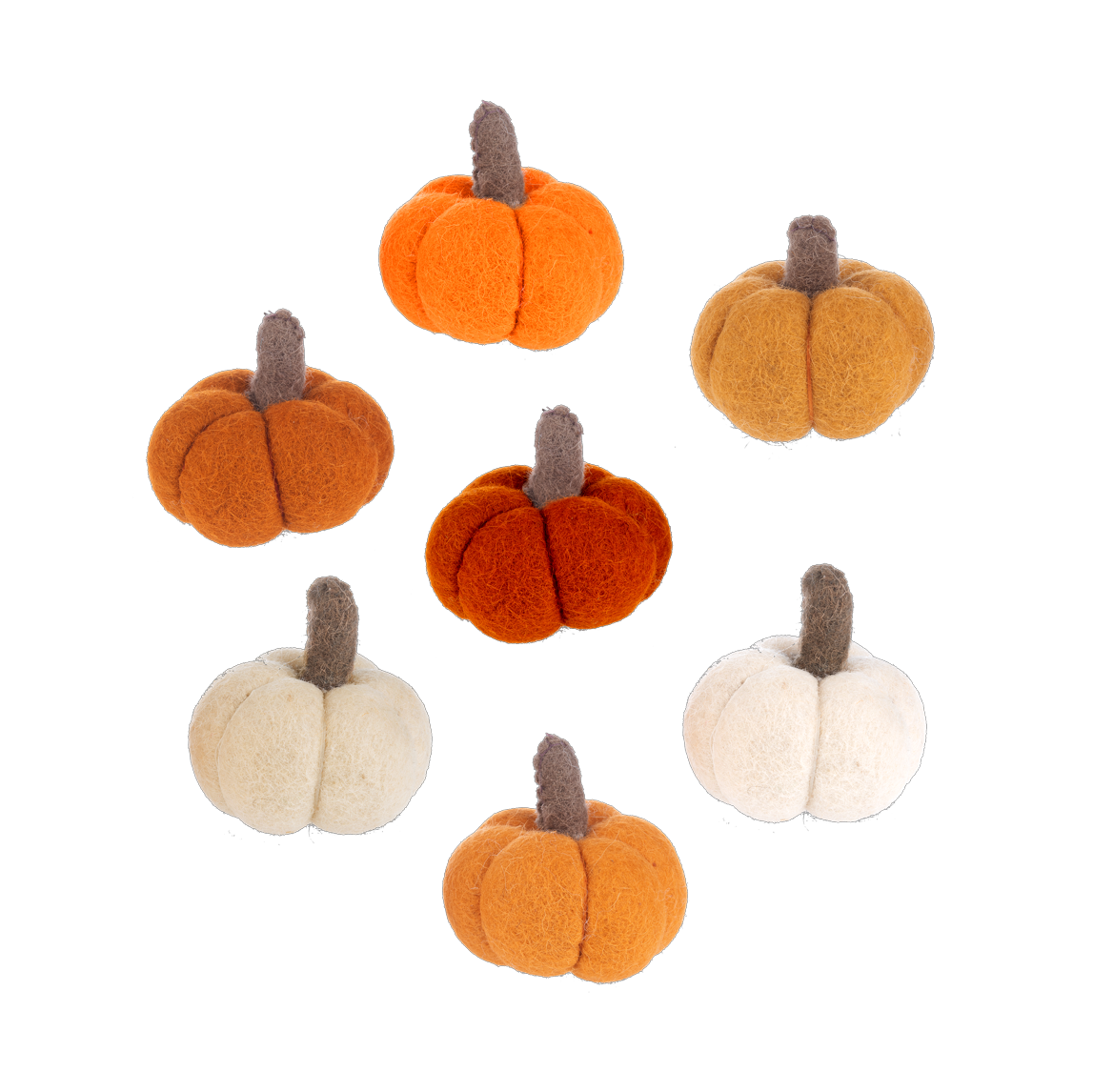Mini Wool Pumpkin