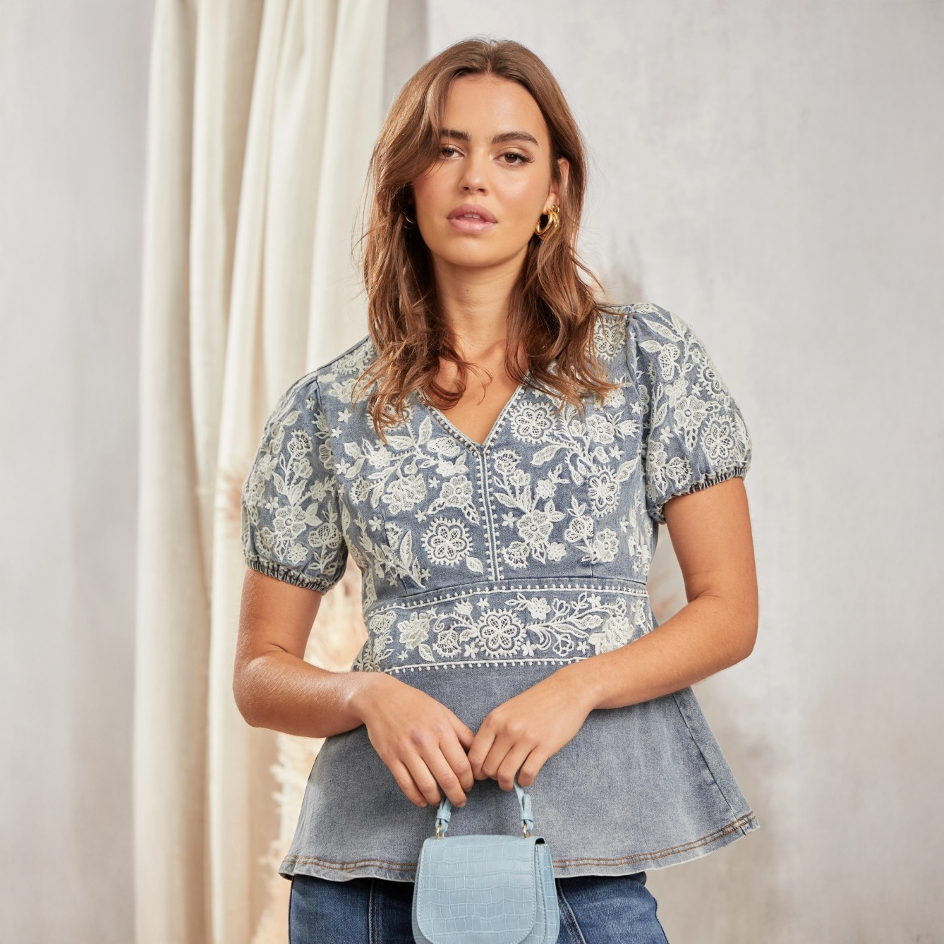 Bluebonnet Waltz Top