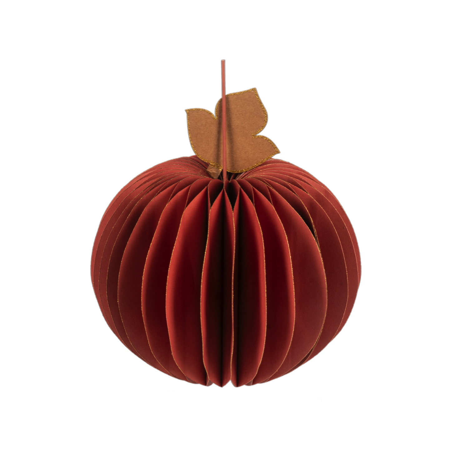 Honeycomb Paper Pumpkin