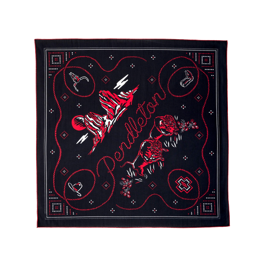 Pendleton Cowboy Scene Bandana