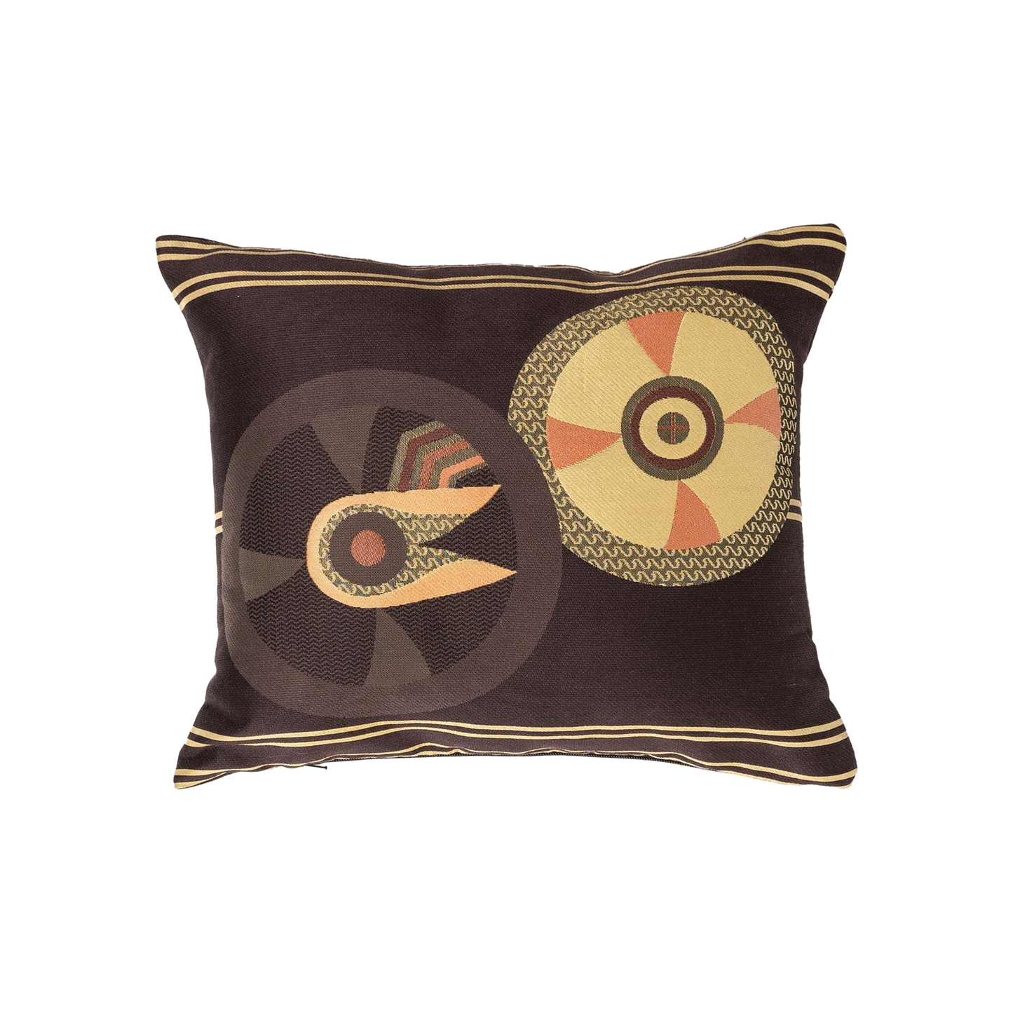 Mahota Shell Ornaments Pillow - Dark