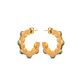 Christina Greene Turquoise Sea Hoop Earrings
