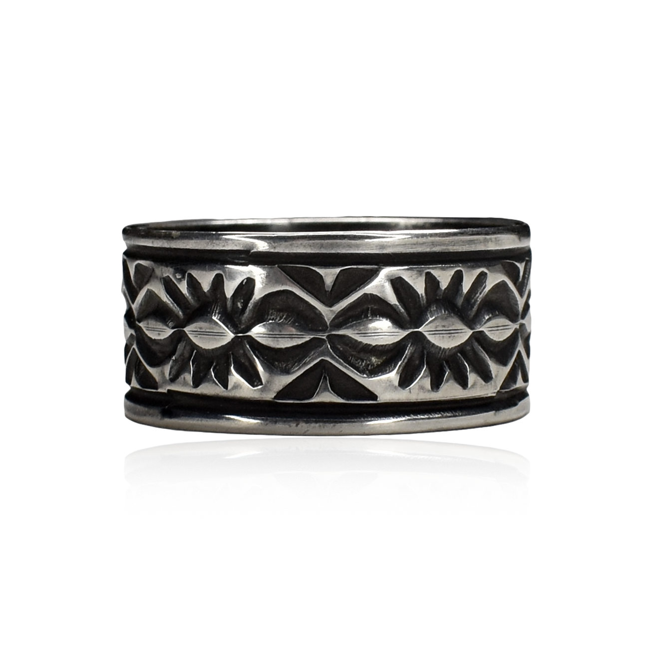 Sash Belt Design Ring by Teller Indian Jewelry